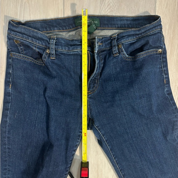 Ralph Lauren Womens Blue Stretch Skinny Leg Jeans Mid Rise Size 6P - Picture 4 of 7